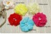 Round Petals Crinkle Chiffon (L, V.1, 8cm), Pack of 2